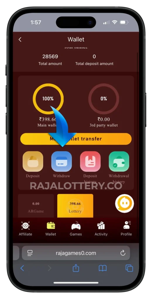 raja-lottery-withdraw-button